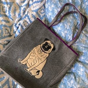 Rare Lulu Guinness Pug Purse